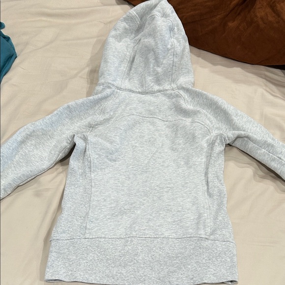 lululemon scuba full zip hoodie in heathered grey color - Picture 5 of 5